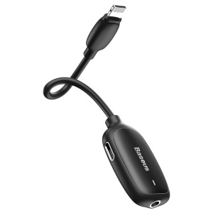 Переходник Baseus 3-в-1 L51 CALL51-01, Apple Lightning - mini jack 3.5 mm Переходник Baseus 3-в-1 L51 CALL51-01, Apple Lightning - mini jack 3.5 mm