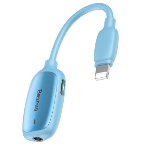 Переходник Baseus 3-в-1 L51 CALL51-03, Apple Lightning - mini jack 3.5 mm Переходник Baseus 3-в-1 L51 CALL51-03, Apple Lightning - mini jack 3.5 mm