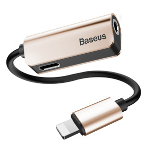Переходник Baseus L32 CALL32-17, Apple Lightning - mini jack 3.5 mm Переходник Baseus L32 CALL32-17, Apple Lightning - mini jack 3.5 mm