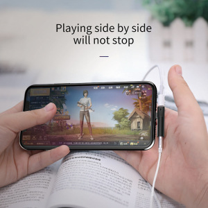 Переходник Baseus L43 CALL43-01, Apple Lightning - mini jack 3.5 mm Переходник Baseus L43 CALL43-01, Apple Lightning - mini jack 3.5 mm