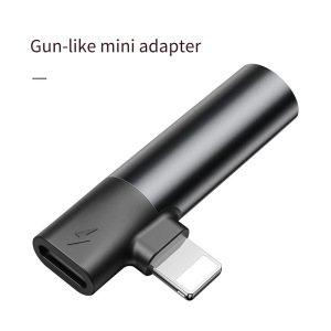 Переходник Baseus L43 CALL43-01, Apple Lightning - mini jack 3.5 mm Переходник Baseus L43 CALL43-01, Apple Lightning - mini jack 3.5 mm