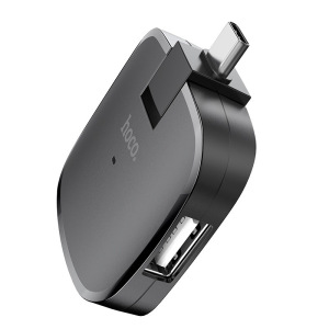 Переходник HOCO HB11 Type-C, USB - 3USB, черный, (USB 2:0 - 480 Мбит/с) Переходник HOCO HB11 Type-C, USB - 3USB, черный, (USB 2:0 - 480 Мбит/с)