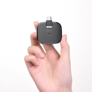 Переходник HOCO HB11 Type-C, USB - 3USB, черный, (USB 2:0 - 480 Мбит/с) Переходник HOCO HB11 Type-C, USB - 3USB, черный, (USB 2:0 - 480 Мбит/с)