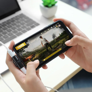 Переходник Hoco LS20, Apple Lightning, черный Переходник Hoco LS20, Apple Lightning, черный