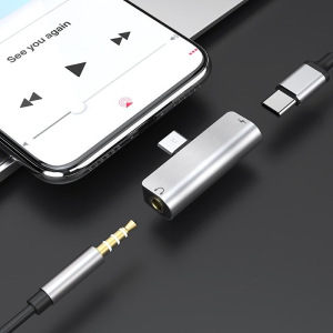 Переходник Hoco LS26, USB Type-C - mini jack 3.5 mm Переходник Hoco LS26, USB Type-C - mini jack 3.5 mm
