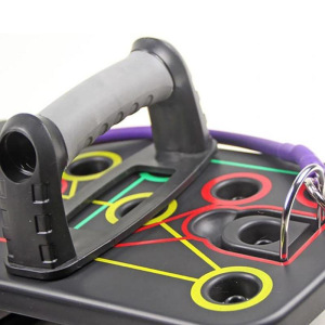 Платформа и упоры для отжиманий с резинками Complete pushup training system Платформа и упоры для отжиманий с резинками Complete pushup training system