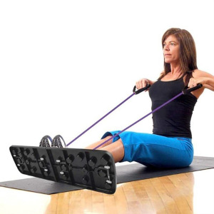 Платформа и упоры для отжиманий с резинками Complete pushup training system Платформа и упоры для отжиманий с резинками Complete pushup training system