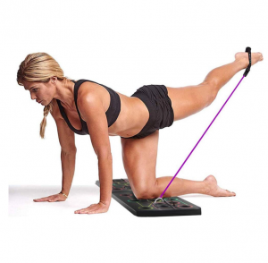 Платформа и упоры для отжиманий с резинками Complete pushup training system Платформа и упоры для отжиманий с резинками Complete pushup training system