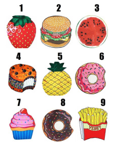 Пляжная подстилка платок Пляжная подстилка платок