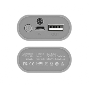 Power bank Hoco B21, 5200 mAh Power bank Hoco B21, 5200 mAh