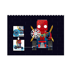 Радиоуправляемый конструктор Canhui Walking Brick человек паук Радиоуправляемый конструктор Canhui Walking Brick человек паук