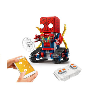 Радиоуправляемый конструктор Canhui Walking Brick человек паук Радиоуправляемый конструктор Canhui Walking Brick человек паук