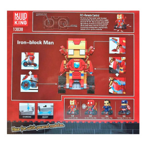 Радиоуправляемый конструктор Canhui Walking Brick железный человек Радиоуправляемый конструктор Canhui Walking Brick железный человек