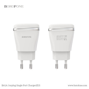 Сетевое зарядное устройство Borofone BA1A, 1 USB, 1А Сетевое зарядное устройство Borofone BA1A, 1 USB, 1А