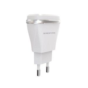 Сетевое зарядное устройство Borofone BA1A, 1 USB, 1А Сетевое зарядное устройство Borofone BA1A, 1 USB, 1А