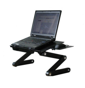 Складной столик для ноутбука Т9 с охлаждением и полкой для мышки Складной столик для ноутбука Т9 с охлаждением и полкой для мышки