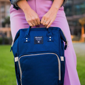 Сумка-рюкзак для мам Maitedi Baby Mo без Usb тёмно-синяя Сумка-рюкзак для мам Maitedi Baby Mo без Usb тёмно-синяя