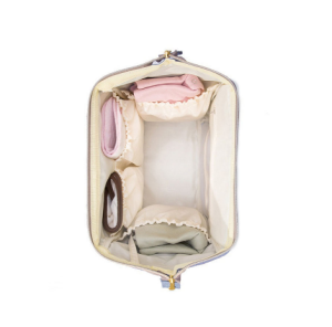 Сумка-рюкзак Maitedi Baby Mo с Usb и лямками для коляски бирюзовая Сумка-рюкзак Maitedi Baby Mo с Usb и лямками для коляски бирюзовая