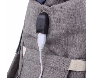 Сумка-рюкзак Maitedi Baby Mo с Usb и лямками для коляски бирюзовая Сумка-рюкзак Maitedi Baby Mo с Usb и лямками для коляски бирюзовая