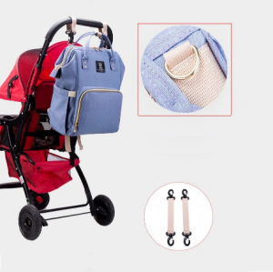 Сумка-рюкзак Maitedi Baby Mo с Usb и лямками для коляски фиолетовая Сумка-рюкзак Maitedi Baby Mo с Usb и лямками для коляски фиолетовая