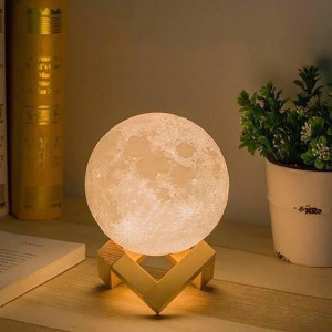Светильник-ночник 3D шар Луна Moon Lamp с пультом, 15 см Светильник-ночник 3D шар Луна Moon Lamp с пультом, 15 см