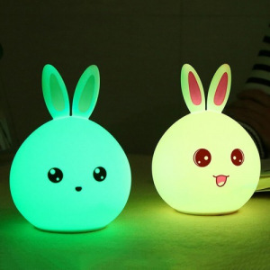 Светодиодный силиконовый ночник Alilu Bear & Rabbit Светодиодный силиконовый ночник Alilu Bear & Rabbit