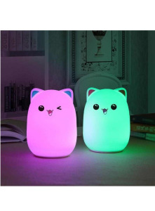 Светодиодный силиконовый ночник Alilu Bear & Rabbit Светодиодный силиконовый ночник Alilu Bear & Rabbit