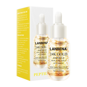 Сыворотка с лифтинг-эффектом Lanbena 24K Gold Ampoule Сыворотка с лифтинг-эффектом Lanbena 24K Gold Ampoule