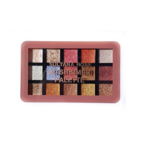 Тени для век с шиммером Sultana Rose 4D Shimmer Palette Тени для век с шиммером Sultana Rose 4D Shimmer Palette