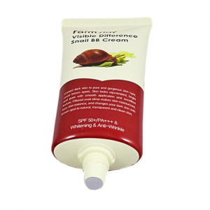 Восстанавливающий BB крем Farm Stay Visible Difference Snail BB Cream SPF 50+ Восстанавливающий BB крем Farm Stay Visible Difference Snail BB Cream SPF 50+
