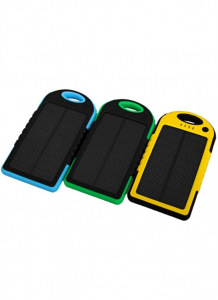 Зарядка Solar Power Bank 5000mah Зарядка Solar Power Bank 5000mah