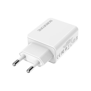 Зарядное устройство BOROFONE BA35 Brilliant 2*USB, 2.1A, белый Зарядное устройство BOROFONE BA35 Brilliant 2*USB, 2.1A, белый