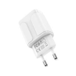 Зарядное устройство BOROFONE BA37A Speedy 2*USB, 2.4A, белый Зарядное устройство BOROFONE BA37A Speedy 2*USB, 2.4A, белый