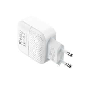 Зарядное устройство BOROFONE BA46A Premium, 3A, белый, два порта: USB/Type-C Зарядное устройство BOROFONE BA46A Premium, 3A, белый, два порта: USB/Type-C