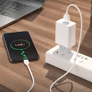 Зарядное устройство BOROFONE BA47A Mighty, 3A, белый, кабель micro USB BX19 Huiyi Зарядное устройство BOROFONE BA47A Mighty, 3A, белый, кабель micro USB BX19 Huiyi
