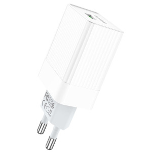 Зарядное устройство BOROFONE BA47A Mighty, 3A, белый Зарядное устройство BOROFONE BA47A Mighty, 3A, белый