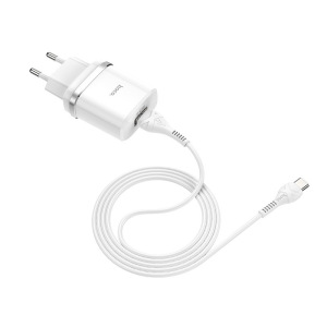 Зарядное устройство HOCO C12Q Smart, 3A, черный, 18W, кабель Type-C,QC3.0 / QC2.0 Зарядное устройство HOCO C12Q Smart, 3A, черный, 18W, кабель Type-C,QC3.0 / QC2.0