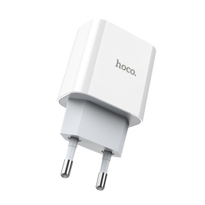 Зарядное устройство HOCO C76A Speed, 3A, белый Зарядное устройство HOCO C76A Speed, 3A, белый