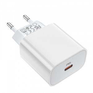 Зарядное устройство HOCO C76A Speed, 3A, белый Зарядное устройство HOCO C76A Speed, 3A, белый