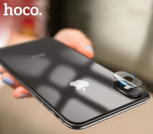 Защитная пленка HOCO V11 2PCS на объектив камеры для iPhone X/XS/XSmax прозрачный Защитная пленка HOCO V11 2PCS на объектив камеры для iPhone X/XS/XSmax прозрачный