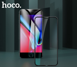 Защитное стекло HOCO A12 для iPhone 7+/8+ черный Защитное стекло HOCO A12 для iPhone 7+/8+ черный