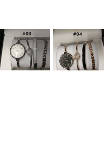 Женские часы Anne Klein с тремя браслетами в коробке Женские часы Anne Klein с тремя браслетами в коробке