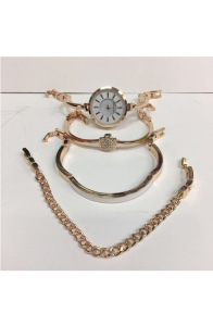 Женские часы Anne Klein с тремя браслетами Женские часы Anne Klein с тремя браслетами