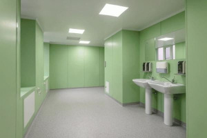 Трудногорючая стеновая панель покрытая HPL пластиком (категория Г1) Трудногорючая стеновая панель покрытая HPL пластиком (категория Г1)