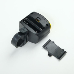 Фонарь велосипедный 3 Вт, 3 батарейки 3 ААА, 2 led, 1 режим, 6х5 см Фонарь велосипедный 3 Вт, 3 батарейки 3 ААА, 2 led, 1 режим, 6х5 см