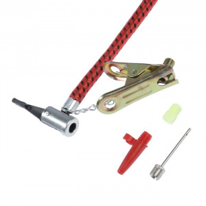 Насос ножной с манометром, 1 цилиндр, усиленный Насос ножной с манометром, 1 цилиндр, усиленный