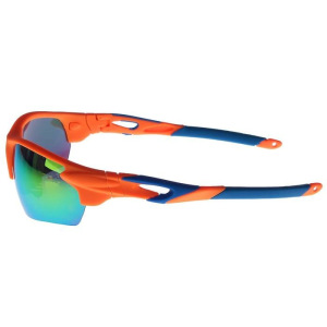 Очки спортивные, линзы полупрозрачные, зеркальные, дужки разноцветные, микс, 14х5.5 см Очки спортивные, линзы полупрозрачные, зеркальные, дужки разноцветные, микс, 14х5.5 см