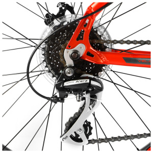 Велосипед 26" Stels Aggressor MD, V010, цвет красный/серый, размер 18" Велосипед 26" Stels Aggressor MD, V010, цвет красный/серый, размер 18"