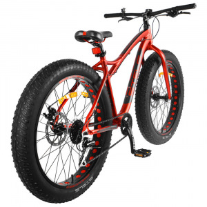 Велосипед 26" Stels Aggressor MD, V010, цвет красный/серый, размер 18" Велосипед 26" Stels Aggressor MD, V010, цвет красный/серый, размер 18"