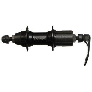 Втулка задняя 36 отв. алюминий, под кассету, с эксцентриком, цвет чёрный Втулка задняя 36 отв. алюминий, под кассету, с эксцентриком, цвет чёрный